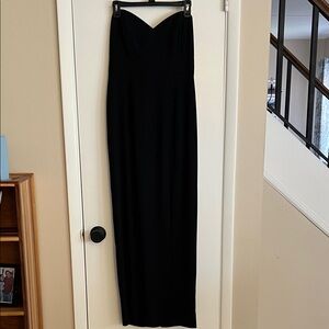 Elegant Strapless Black Dress by Kathryn Conover, size 10